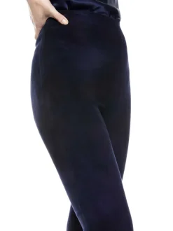 Maddox Side Zip Suede Legging