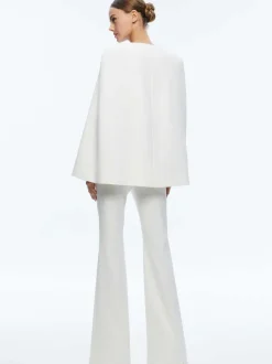 Marica Square Neck Cape Top
