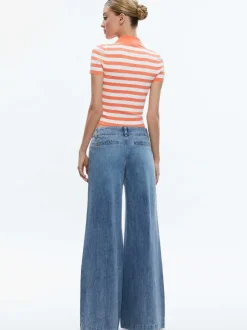 Martha Striped Polo