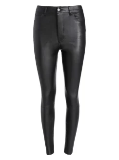 Mikah Single Button Leather Pant