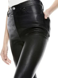 Mikah Single Button Leather Pant