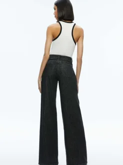 Mirtha Ribbed Racerback Tank