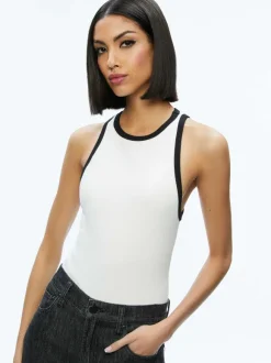 Mirtha Ribbed Racerback Tank