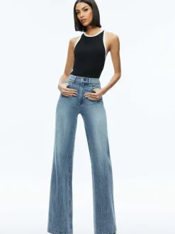 Mirtha Ribbed Racerback Tank