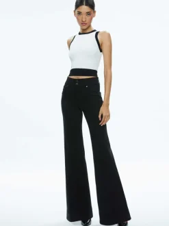 Missa 5 Pocket High Rise Wide Leg Jean