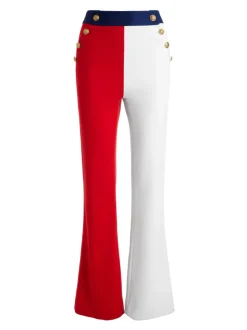 Narin High Rise Button Front Pant