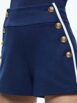 Narin High Rise Button Front Short