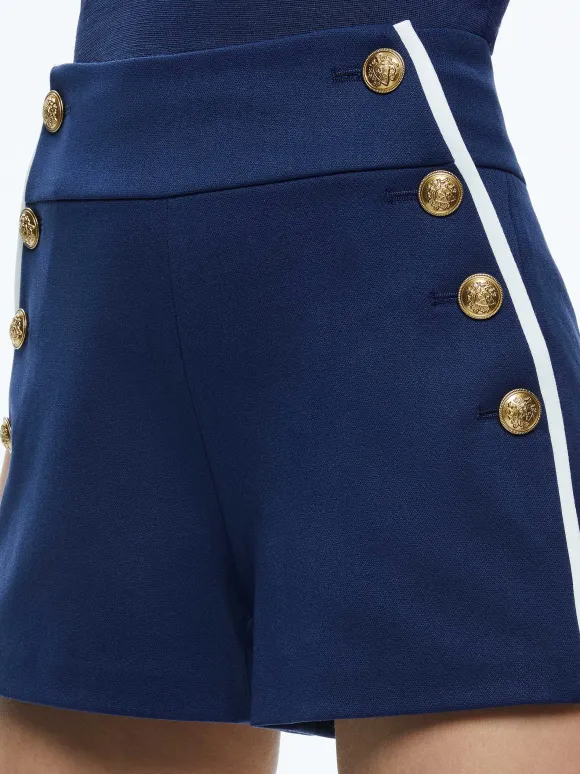 Narin High Rise Button Front Short