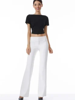 Olivia Vegan Leather Bootcut Pant