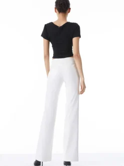 Olivia Vegan Leather Bootcut Pant