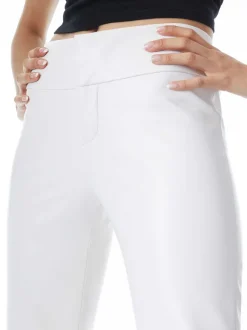 Olivia Vegan Leather Bootcut Pant