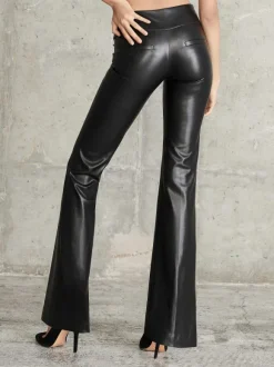 Olivia Vegan Leather Bootcut Pant
