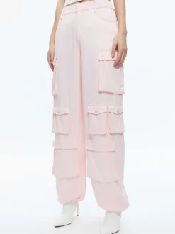Olympia Mid Rise Baggy Cargo Pants