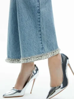 Ora High Rise Embellished Jean