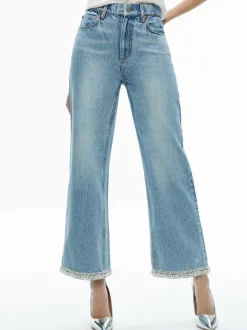 Ora High Rise Embellished Jean