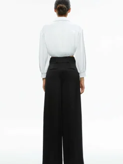 Pierre Pleated Back Button Down