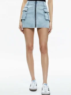 Rahmi Cargo Mini Skirt