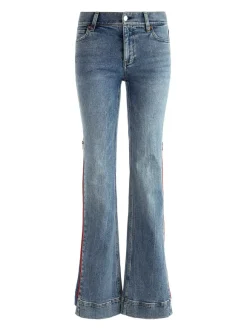 Rey Side Zipper Wide Leg Jean