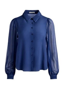 Roanne Blouson Sleeve Button Down