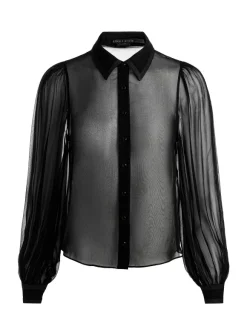 Roanne Sheer Blouse