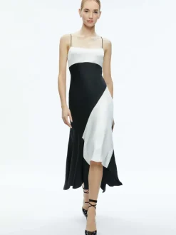 Rosa Asymmetrical Slip Dress