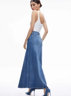 Rye Denim Maxi Skirt