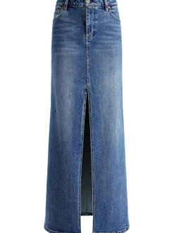 Rye Denim Maxi Skirt