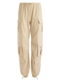 Shara Mid Rise Parachute Cargo Pants
