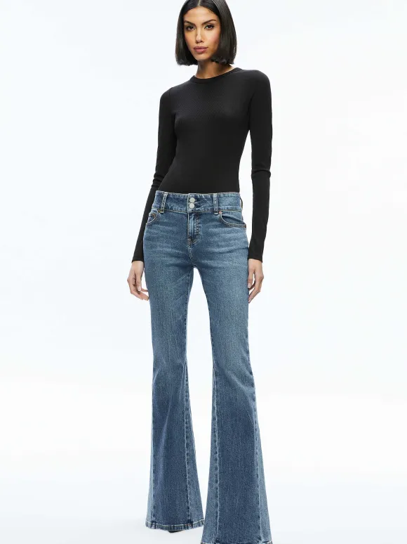 Stacey Godet Bell Flare Jean