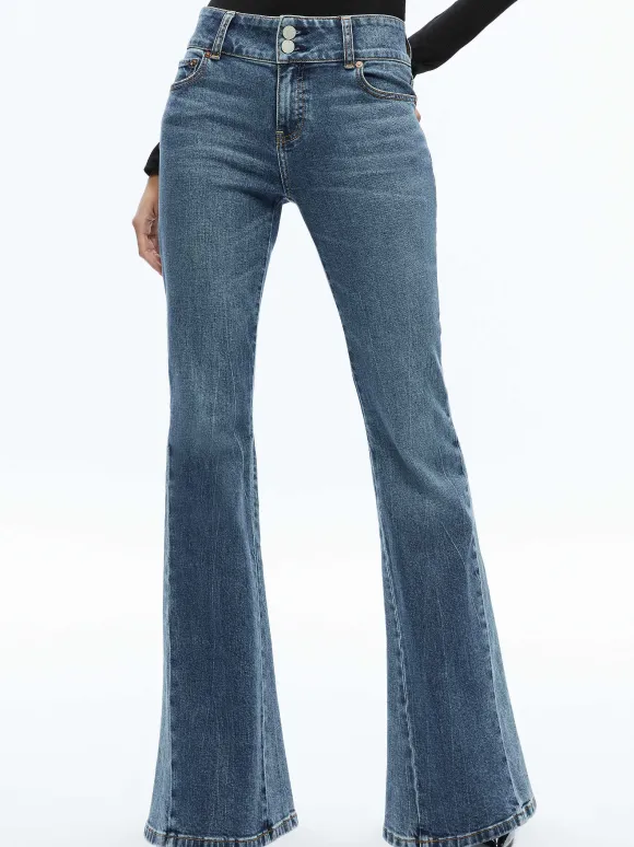 Stacey Godet Bell Flare Jean