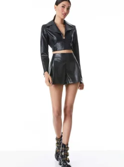 Steffie Vegan Leather Short