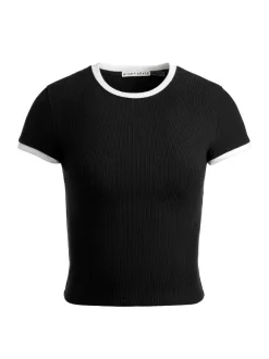 Tess Ribbed Baby Tee