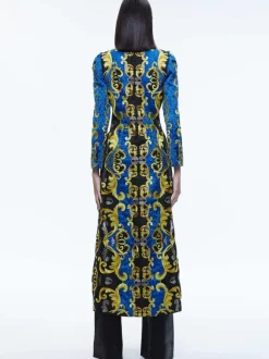 Thomas Embroidered Maxi Coat