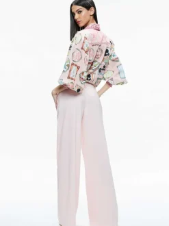 Tiffie Staceface Drama Sleeve Blouse