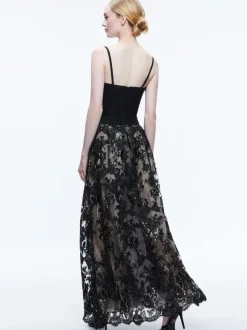 Tina Embellished Gown Skirt