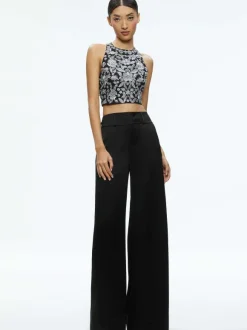 Tru Racer Back Fitted Crop Top