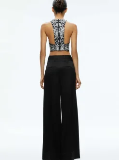 Tru Racer Back Fitted Crop Top