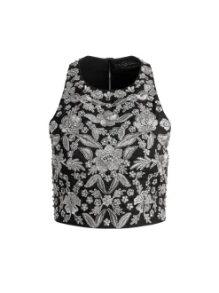 Tru Racer Back Fitted Crop Top