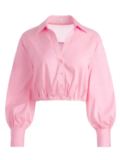 Trudy Cropped Button Down