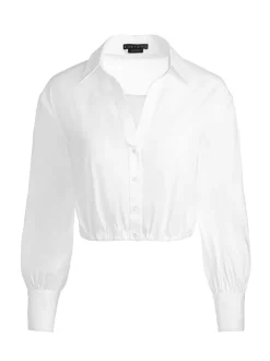Trudy Cropped Button Down