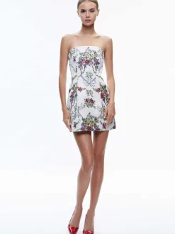 Velia Strapless Mini Dress