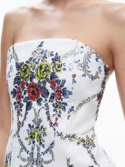Velia Strapless Mini Dress