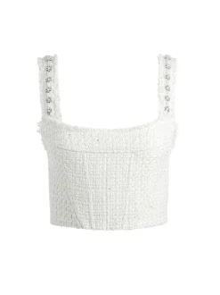 Vicenta Embellished Structured Corset + Ecenia Mini Skirt
