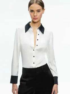 Willa Fitted Placket Top